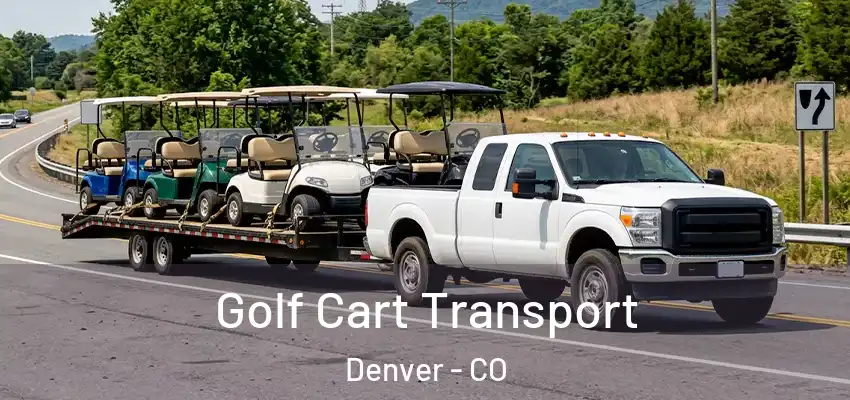 Golf Cart Transport Denver - CO